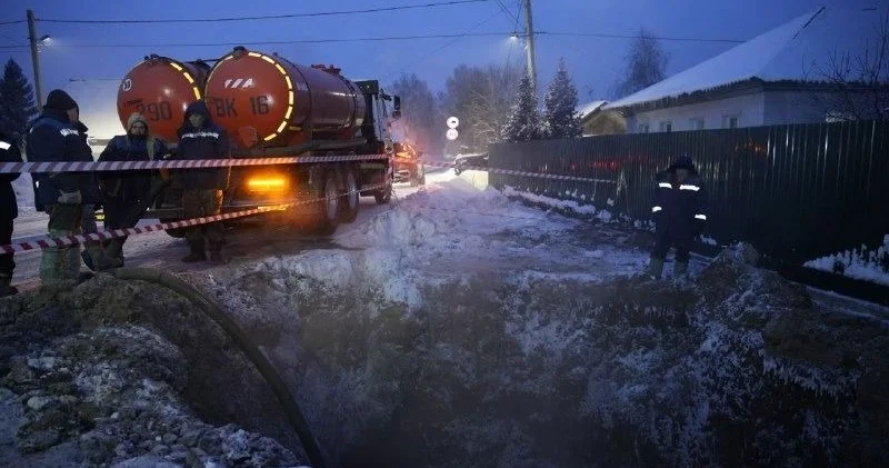 Өскеменде апат болған су құбырлары қалпына келтірілді