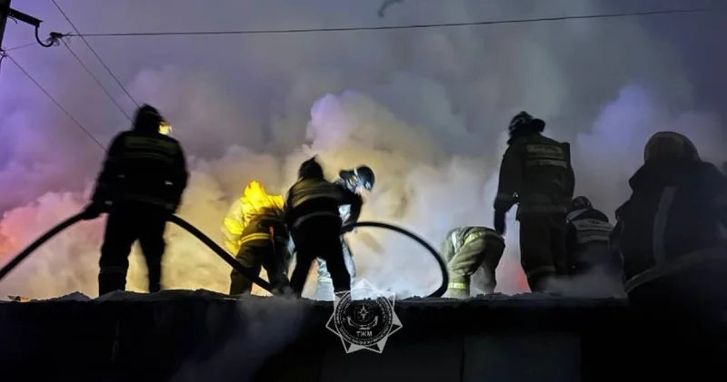 СҚО да бес жасар бала құлыптаулы үйде өртеніп кетті