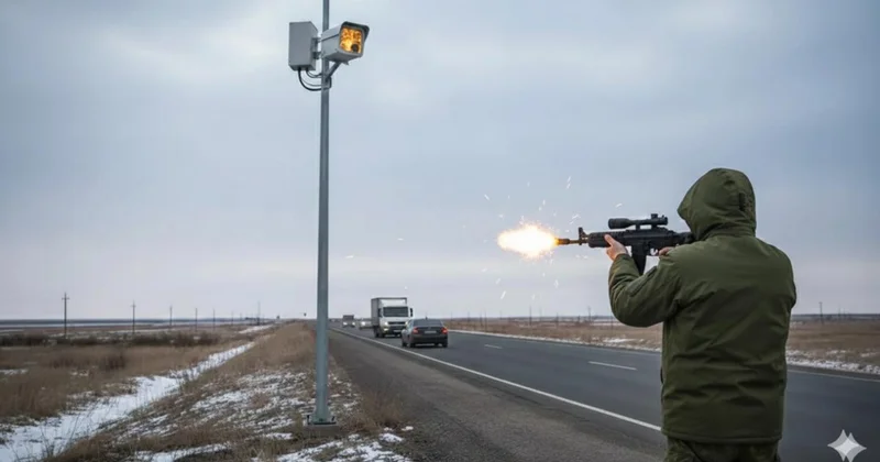 Сергек камерасына оқ атқан жамбылдық азамат жазаланды