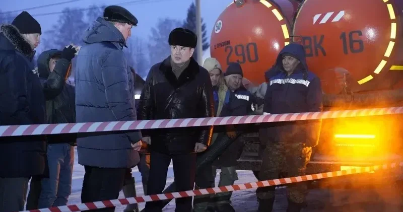 Өскеменнің бір бөлігі аязға байланысты сусыз қалды: әкім жағдайдың тұрақталғанын мәлімдеді