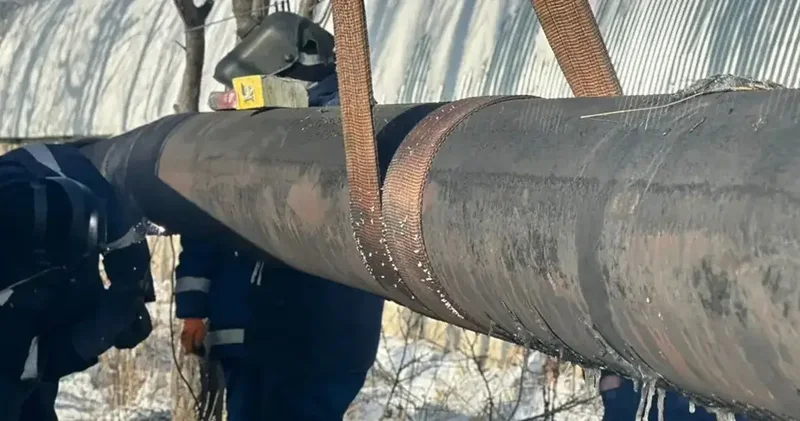 Давление газа снизилось из за морозов в Алматинской области