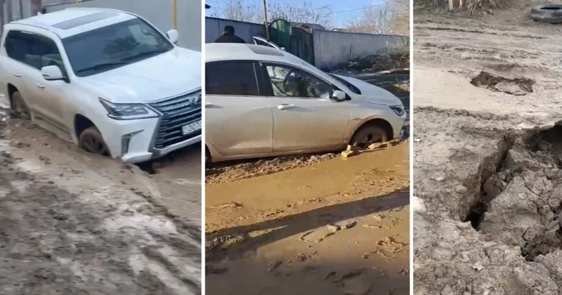 Алматы облысында көліктер лайға батып қалды: әкімдік түсінік берді