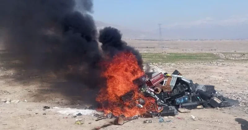 Ауғанстанда 500 ден астам музыкалық аспап әдейі өртелді