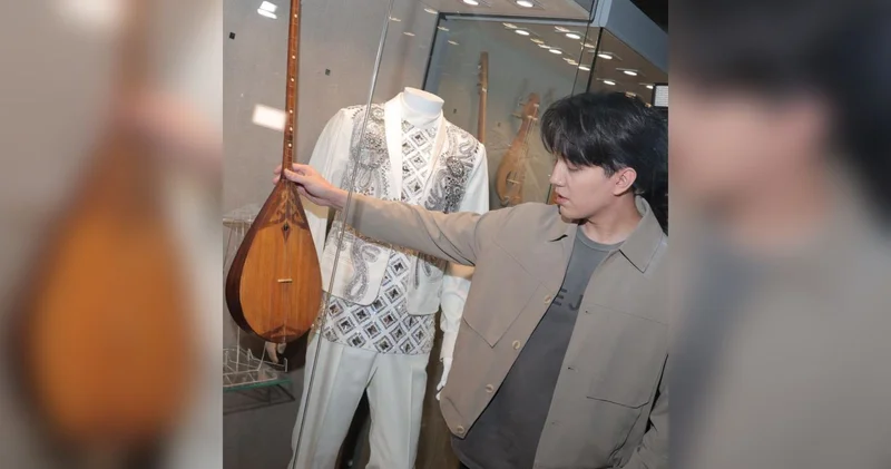 Димаш Құдайберген 70 аспабын музейге тапсырды