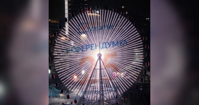 Референдумға 24 күн қалды: Астанада кері санақ таблолары орнатылды