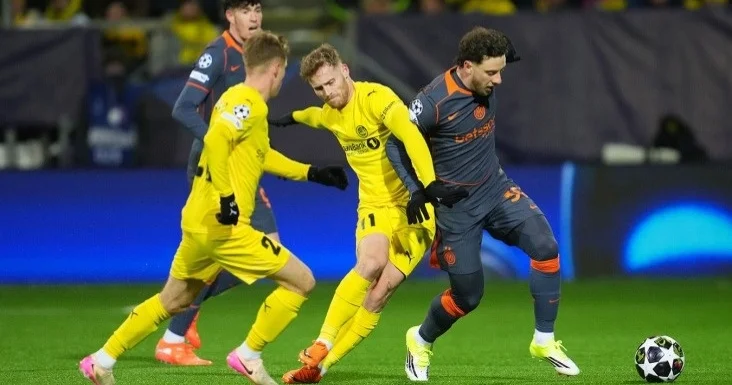 Чемпиондар лигасы: Интер сырт алаңда Будё Глимттен жеңіліп қалды