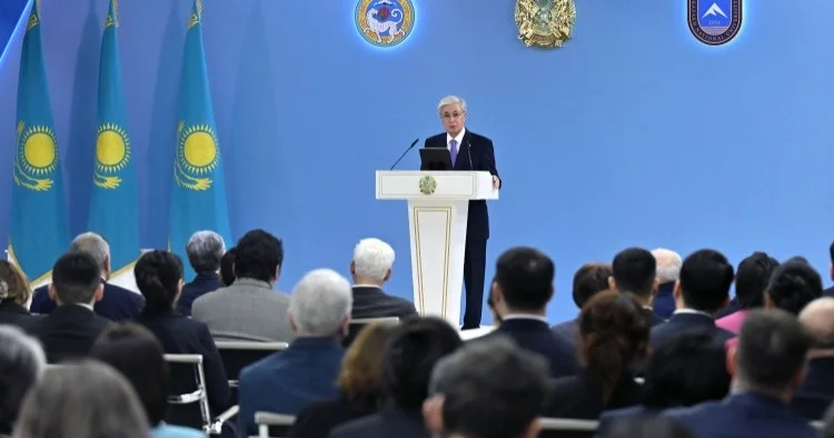 Президенттің әл Фараби атындағы ҚазҰУ да ғылыми қоғамдастықпен кездескен жиында сөйлеген сөзінің мәтіні