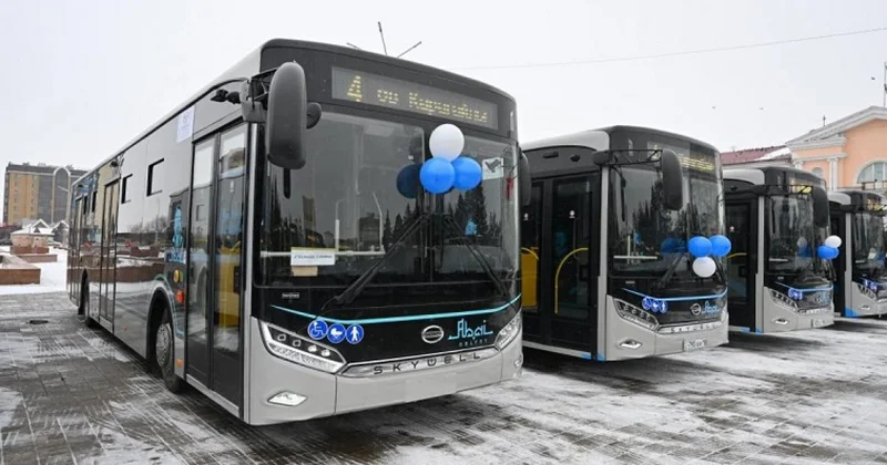 Новые автобусы для комфорта горожан