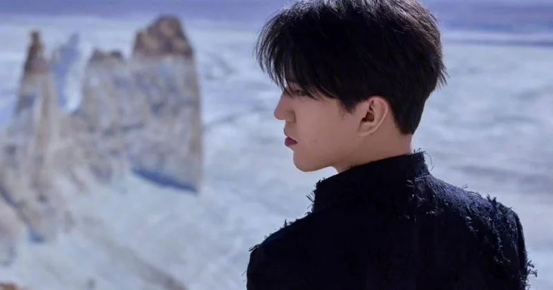 Опубликованы инопланетные фото Димаша Кудайбергена