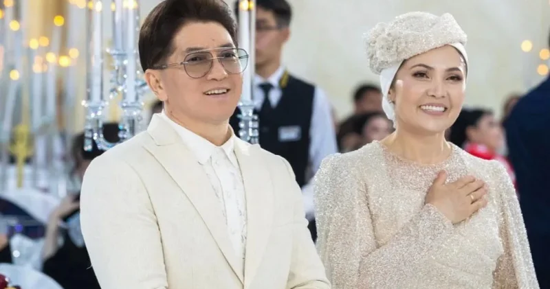 Пешенесіне байланысты... : Сәкен Майғазиевтің жұбайы екінші әйел алуға қатысты ойын айтты (видео)