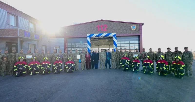 Одну из пожарных частей Павлодарской области отремонтировали впервые за 40 лет