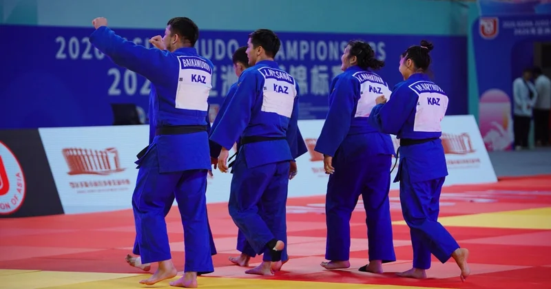 Қазақстандық дзюдошылар Азия чемпионатының алтыны үшін кімдермен күш сынасады