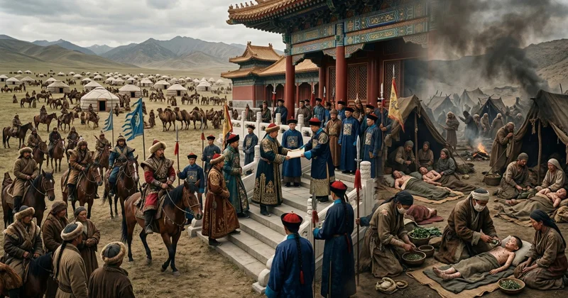 Қазақ ордасының елшіліктері және Цин империясының шешекпен күрес саясаты