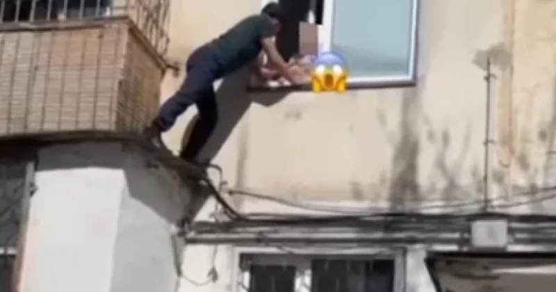 Поступок мужчины, спасшего ребёнка от падения из окна, восхитил казахстанцев