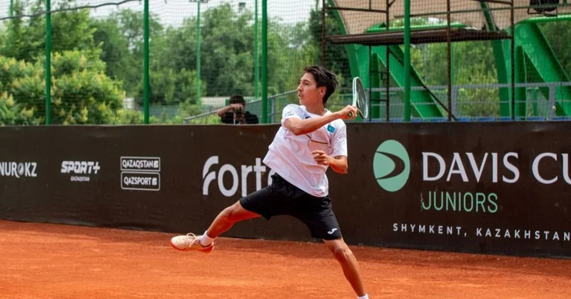 Junior Davis Cup: казахстанские юниоры стартовали с уверенной победы над Туркменистаном