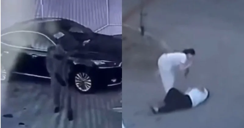 Поджог автомобиля едва не привел к трагедии: огонь перекинулся на юрту со спящей девушкой в Караганде (ВИДЕО)