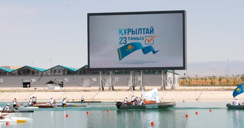 В одном ритме к общей цели: в Туркестане прошел флешмоб Ортақ арна