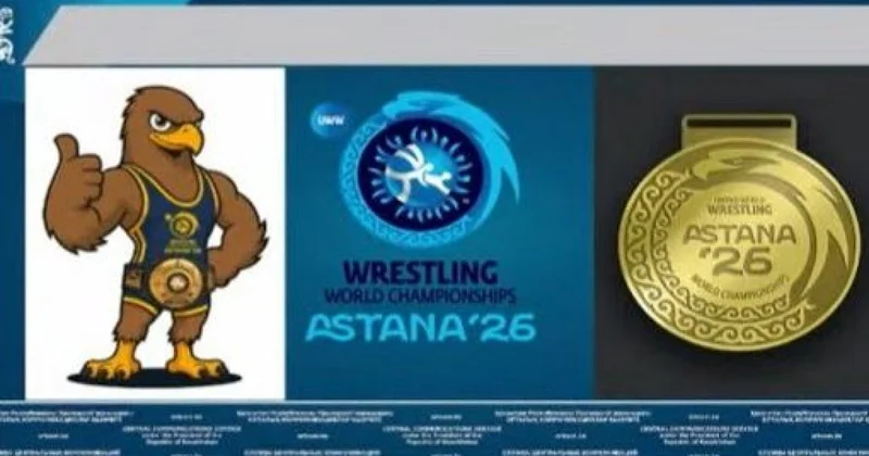 Символы чемпионата мира по борьбе представлены в Астане