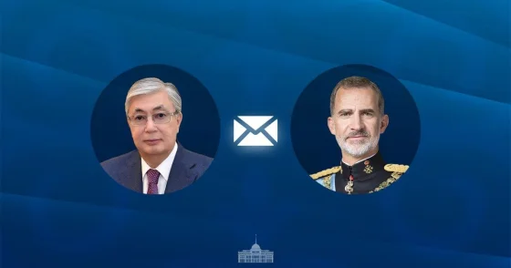 Король Испании поблагодарил президента Казахстана