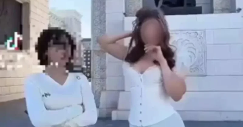 Иностранка сняла видео у Триумфальной арки и получила штраф в Астане