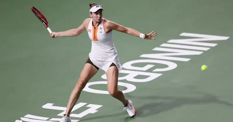 Елена Рыбакина WTA турнирлеріндегі 10 жекелей титулын жеңіп алды