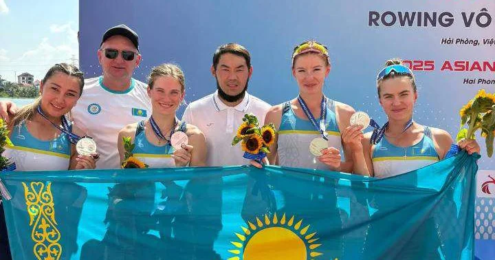 Казахстан завоевал две медали на чемпионате Азии по академической гребле