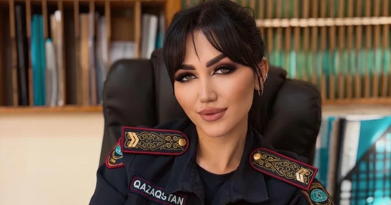 Это не ИИ и не фильтр : казахстанцев поразила красота сотрудницы ДЧС