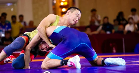Казахстанец выиграл молодежный чемпионат мира по вольной борьбе