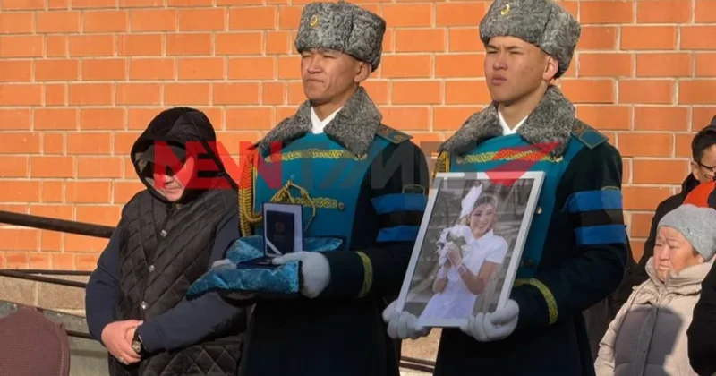 В Косшы простились с фельдшером Улданой Мырзуан