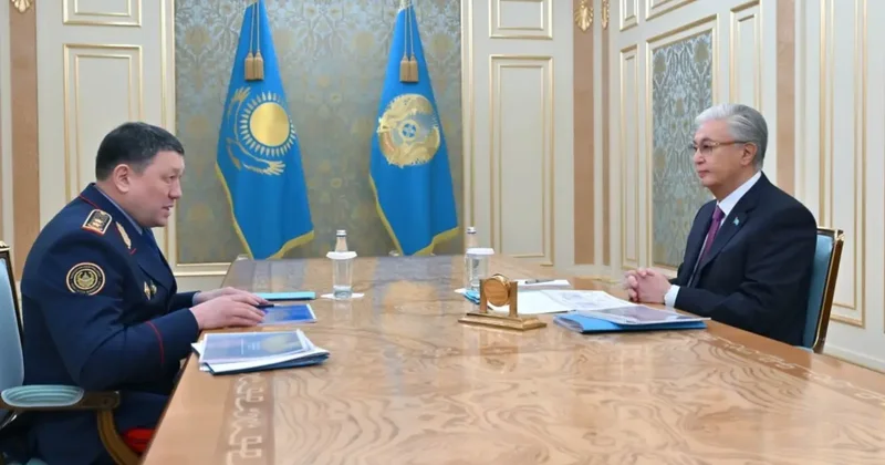 Глава МВД доложил Токаеву о снижении количества преступлений