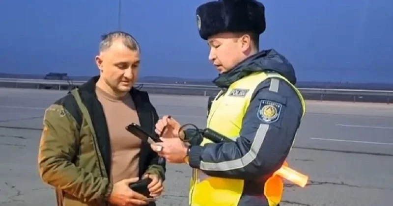 Казахстанец год не нарушал правила и не ожидал, к чему это приведет (видео)