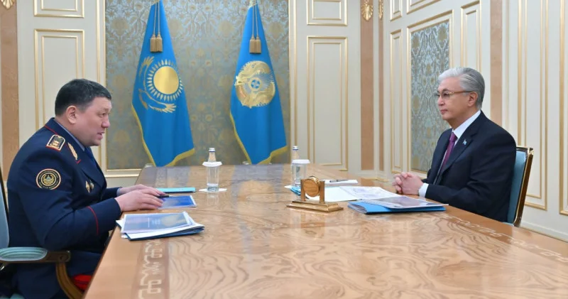 Тоқаев ішкі істер министрін қабылдады