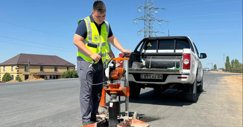 Жол сапасы: құрылыс компаниясы 3,4 шақырым жолды қайта салды