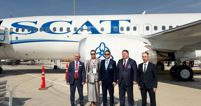 Dubai AirShow 2025 көрмесінде SCAT компаниясы жаңа ұшақты таныстырды