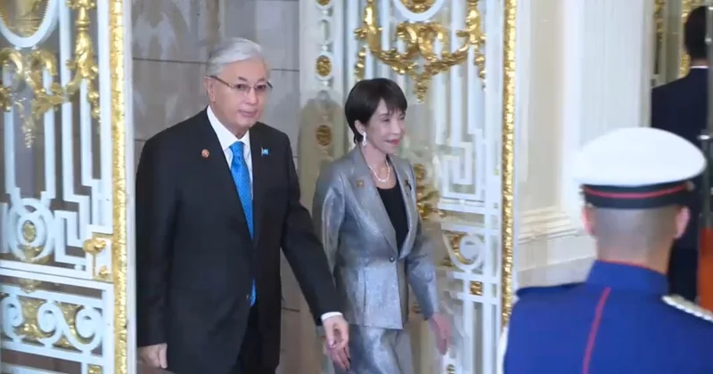 Қ. Тоқаев Жапония премьер министрінің ресми қабылдауына қатысты