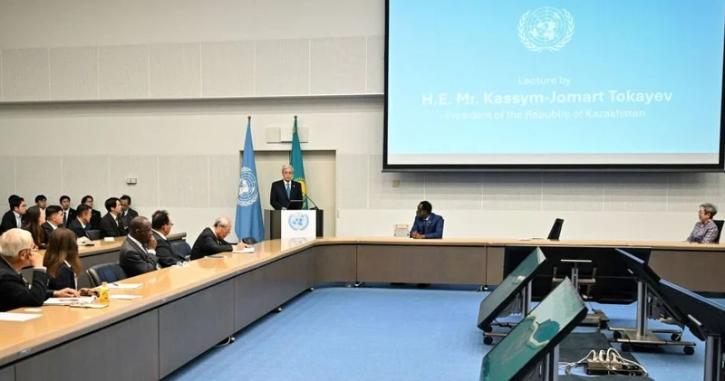 Тоқаев Алматыда БҰҰ университетінің өңірлік филиалын құруды ұсынды