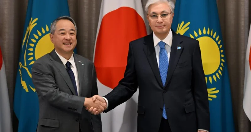 Мемлекет басшысы Sumitomo компаниясының президентін қабылдады