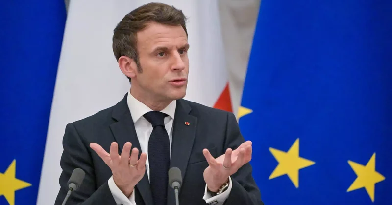 Макрон Еуропалық Одақтың Украинаға несие беру туралы шешіміне түсініктеме берді