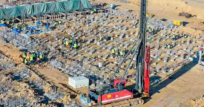 Silleno полиэтилен зауытының құрылысы қарқынды жүруде