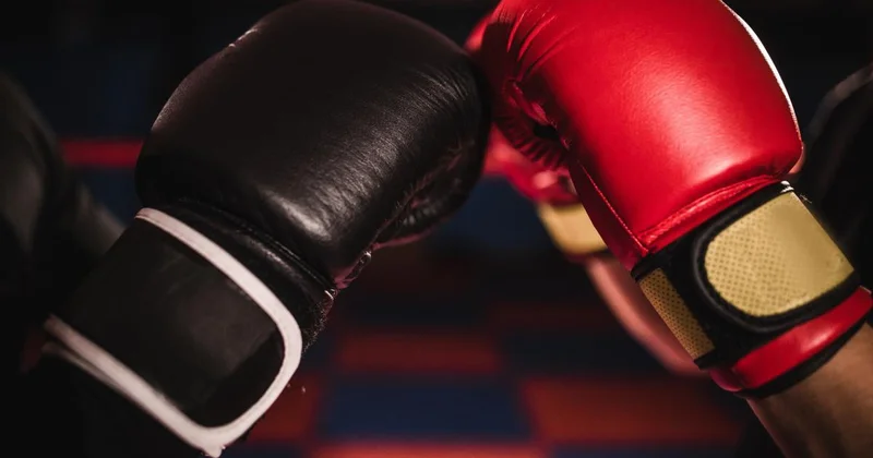 Боксеры одновременно отправили друг друга в нокдаун во время боя (видео)