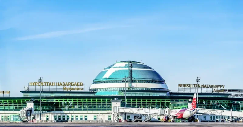 Заезд на территорию терминала аэропорта Астаны ограничат до мая из за строительства перехода к станции LRT