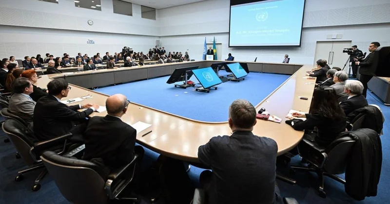 Стратегическая необходимость : Токаев высказался о реформе ООН