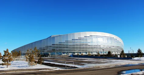 Ограничение движения вводится в районе Астана Арена