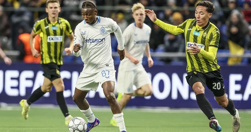 Лучшего игрока матча Кайрата и Брюгге определили в УЕФА