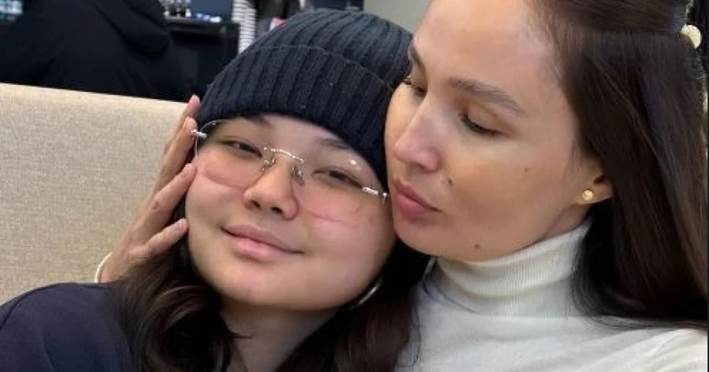 Дочь Кайрата Нуртаса выходит на съемочную площадку