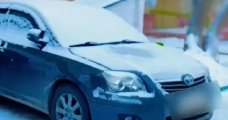 Перегородившего проход людям водителя не смогли найти в Кокшетау и сняли госномер