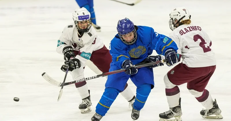 Хоккейден Қазақстан қыздар құрамасы әлем чемпионатында екінші мәрте жеңіске жетті