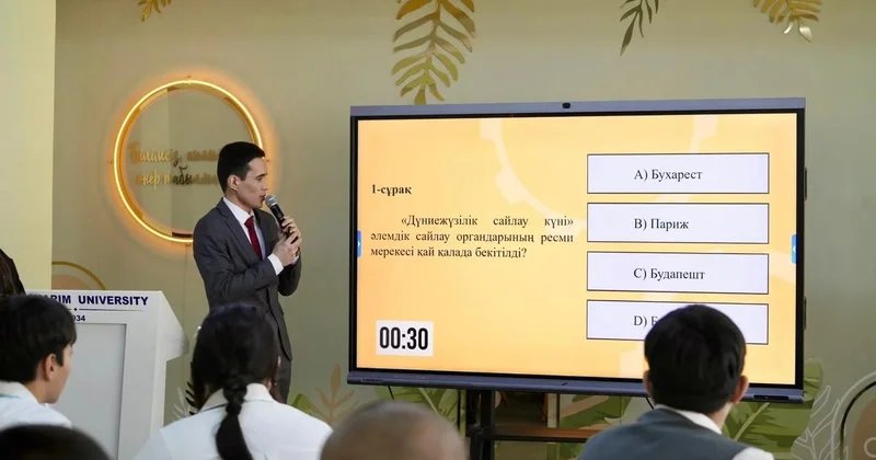 Семейде құқықтың quiz зияткерлік ойыны өтті