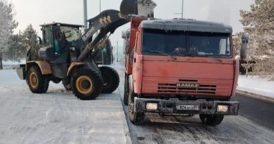 Астанадан қыс басталғалы 5,5 млн текше метр қар шығарылды