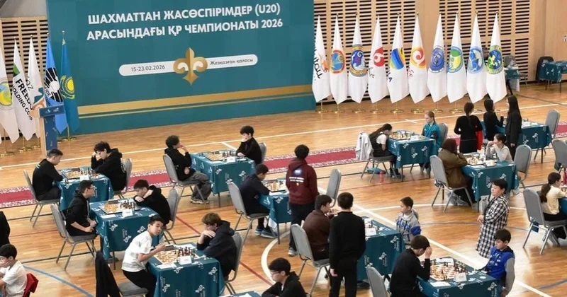 Шахматтан республикалық чемпионат өтіп жатыр